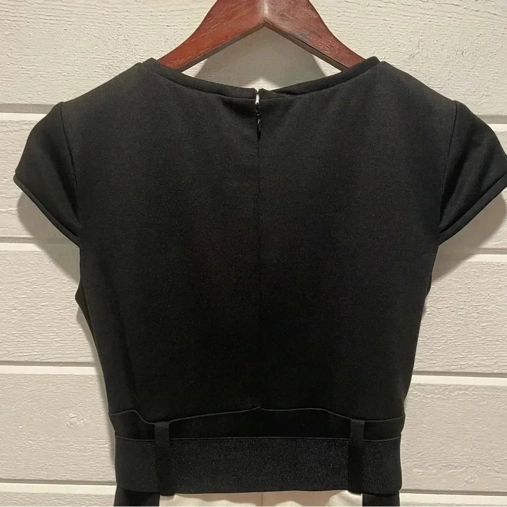 Sandra Darren Color-Block A-Line Knee Length Dres… - image 7